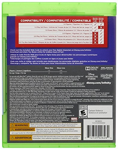Disney Infinity 2.0 (Game Only) - (XB1) Xbox One [Pre-Owned] Video Games Disney Interactive Studios   