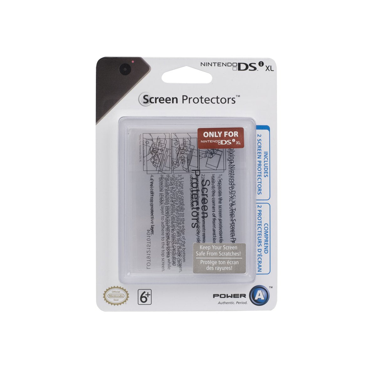 PowerA Nintendo DSi XL Screen Protectors - (NDS) Nintendo DS Accessories Power A   