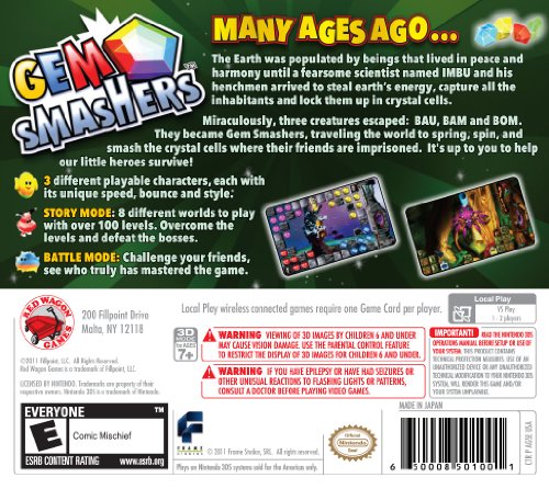 Gem Smashers - Nintendo 3DS [Pre-Owned] Video Games SVG Distribution   