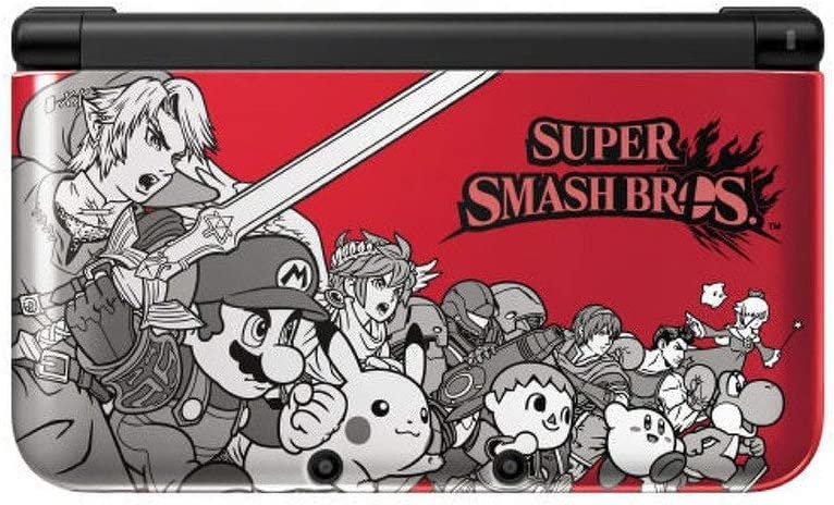 Nintendo 3DS XL (Super Smash Bros. Red) - Nintendo 3DS [Pre-Owned] Consoles Nintendo   