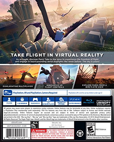 Eagle Flight (PlayStation VR) - (PS4) PlayStation 4 Video Games Ubisoft   