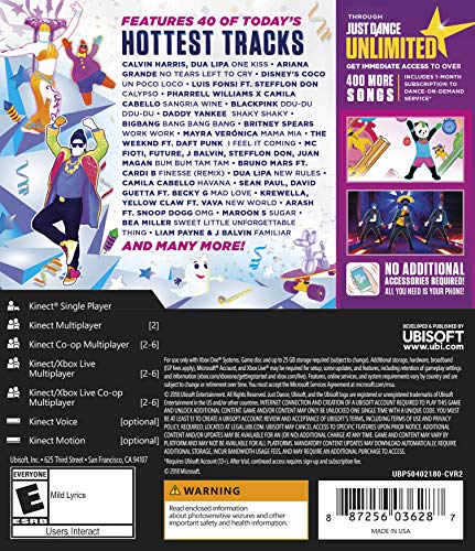 Just Dance 2019 - (XB1) Xbox One [Pre-Owned] Video Games Ubisoft   