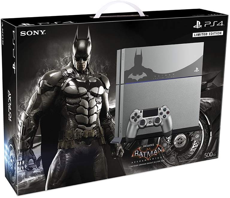 Sony PlayStation 4 500GB Console - Batman Arkham Knight Bundle Limited Edition Consoles Sony   