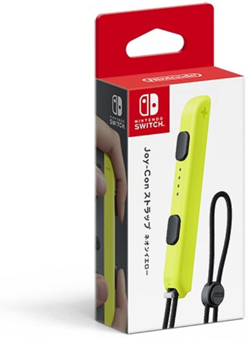 Nintendo Switch Joy-Con Strap (Neon Yellow) - (NSW)  Nintendo Switch (Japanese Import) Accessories Nintendo   