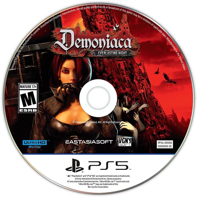 Demoniaca: Everlasting Night - (PS5) Playstation 5 Video Games VGNY soft   