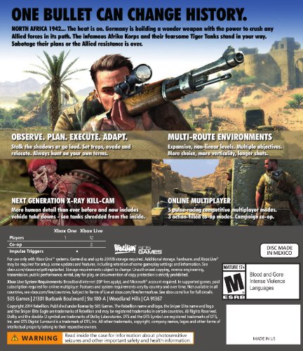 Sniper Elite III - (XB1) Xbox One [Pre-Owned] Video Games 505 Games   