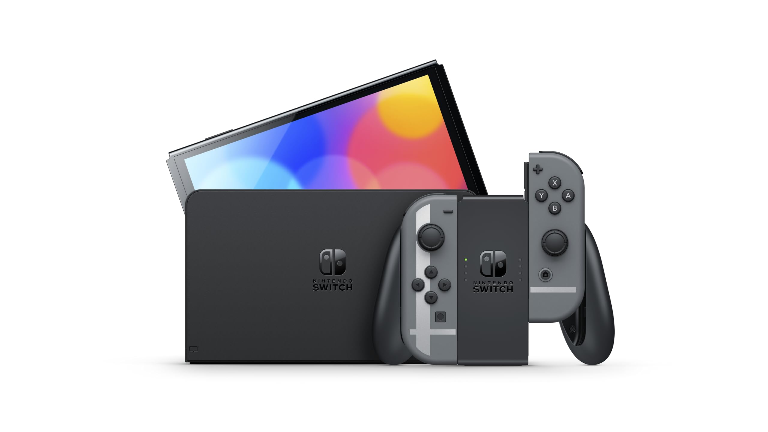 Nintendo Switch™ - OLED Model: Super Smash Bros.™ Ultimate Bundle (Full Game Download + 3 Mo. Nintendo Switch Online Membership Included) - (NSW) Nintendo Switch CONSOLE Nintendo   