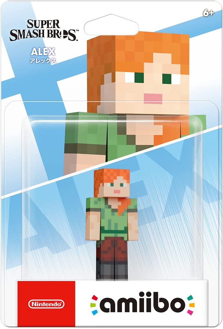 Minecraft Alex (Super Smash Bros. series) - Nintendo Switch Amiibo (Japanese Import) Amiibo Nintendo   