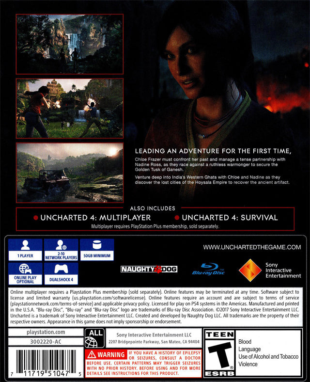 UNCHARTED: The Lost Legacy – Juegos de PS4 | PlayStaton® (Méxco UNCHARTED: The Lost Legacy – Juegos de PS4 | PlayStaton® (Méxco