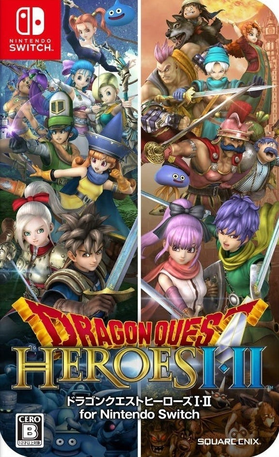 Dragon Quest Heroes I & II for Nintendo Switch - (NSW) Nintendo Switch [Pre-Owned] (Japanese Import) Video Games Square Enix   