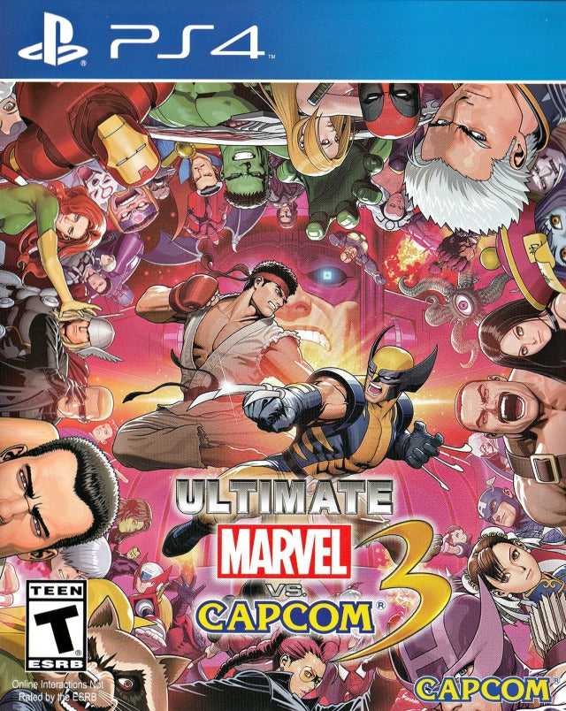 Ultimate Marvel Vs. Capcom 3 - (PS4) Playstation 4 Video Games Capcom   