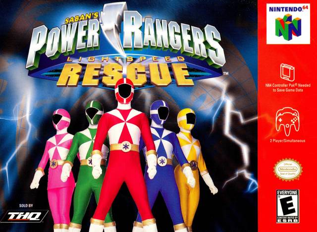 Saban's Power Rangers: Lightspeed Rescue - (N64) Nintendo 64 [Pre-Owned] Video Games THQ   