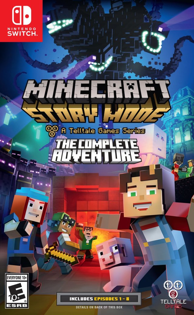 Minecraft: Story Mode - The Complete Adventure - (NSW) Nintendo Switch [Pre-Owned] Video Games Telltale Games   