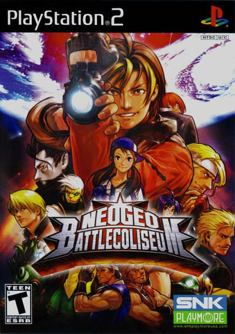 NeoGeo Battle Coliseum - (PS2) PlayStation 2 Video Games SNK Playmore   