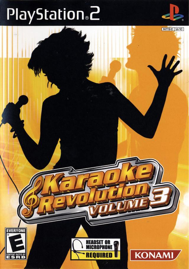 Karaoke Revolution Volume 3 - (PS2) PlayStation 2 [Pre-Owned] Video Games Konami   