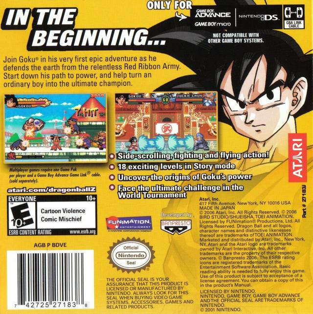 Dragon Ball: Advanced Adventure - (GBA) Game Boy Advance [Pre-Owned] Video Games Atari SA   