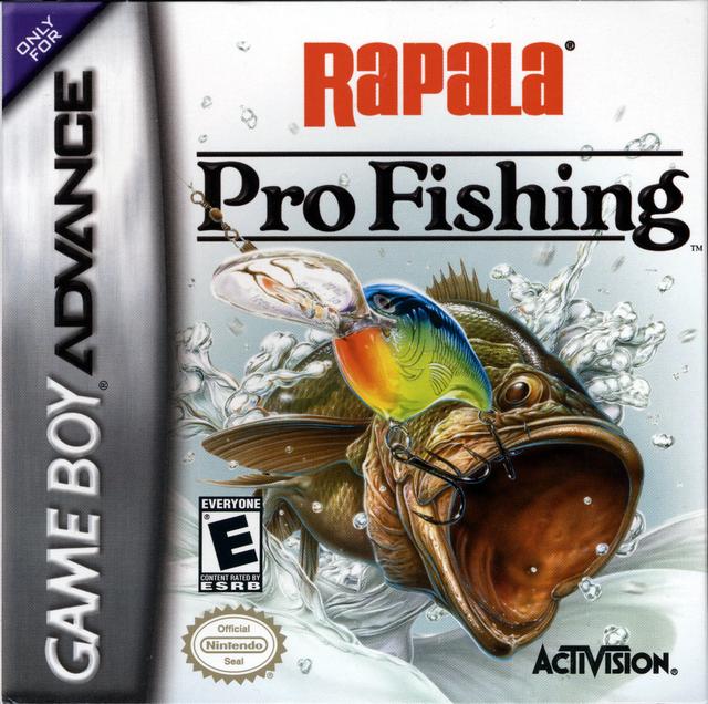 Nintendo Gameboy Advance GBA Rapala Pro Fishing