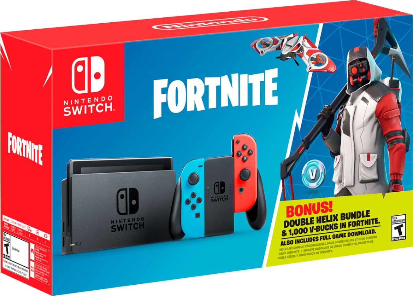 Nintendo Switch: Fortnite - Double Helix Console Bundle - Nintendo Switch Consoles Nintendo   