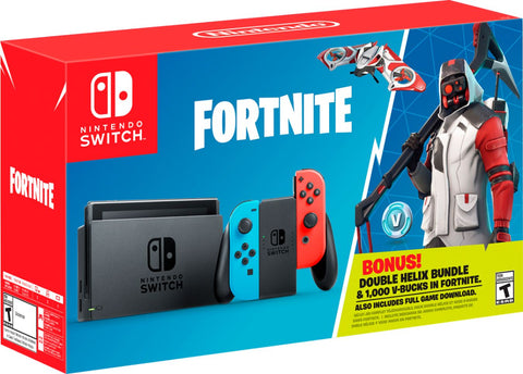 Nintendo Switch: Fortnite - Double Helix Console Bundle - Nintendo Switch Consoles Nintendo   