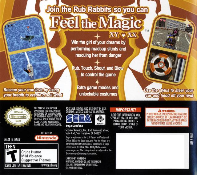 Feel the Magic: XY/XX - (NDS) Nintendo DS [Pre-Owned] Video Games Sega