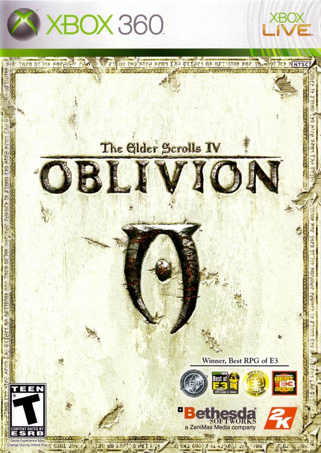 The Elder Scrolls IV: Oblivion - Xbox 360 [Pre-Owned] Video Games 2K Games   