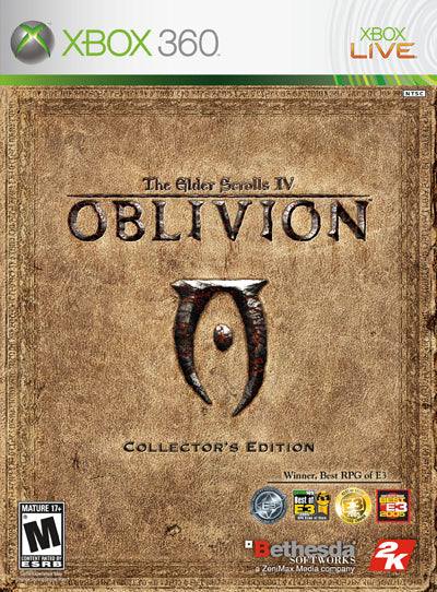 The Elder Scrolls IV: Oblivion (Collector's Edition) - Xbox 360 Video Games 2K Games   