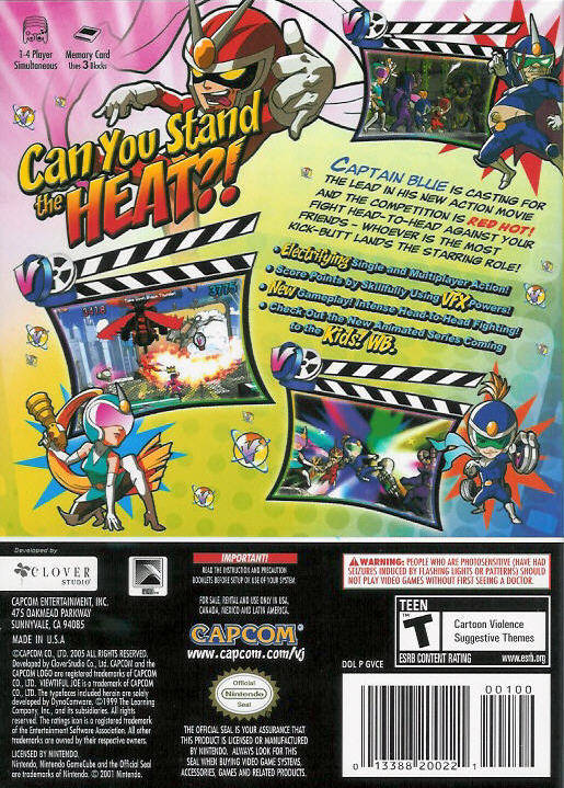 Viewtiful Joe: Red Hot Rumble - (GC) GameCube [Pre-Owned] Video Games Capcom   