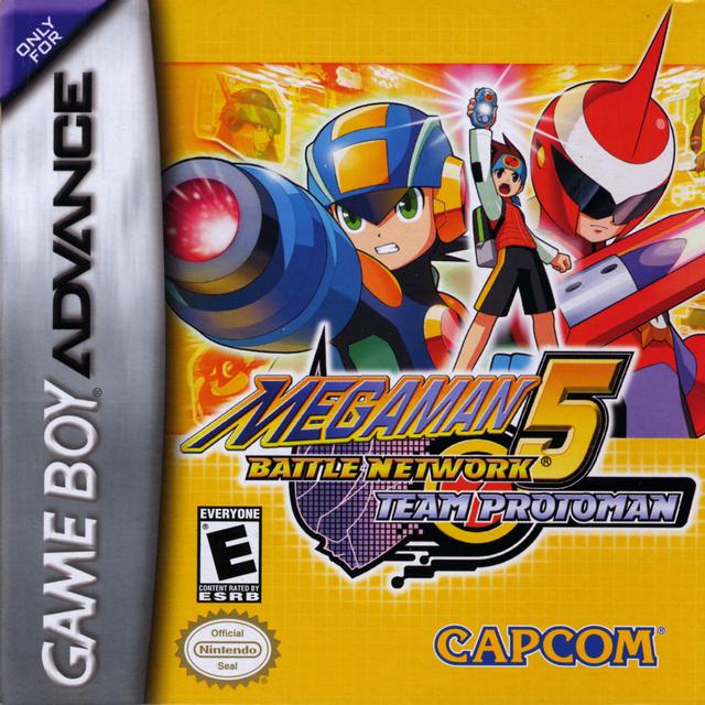 Mega Man Battle Network 5: Team Protoman - (GBA) Game Boy Advance [Pre-Owned] Video Games Capcom   