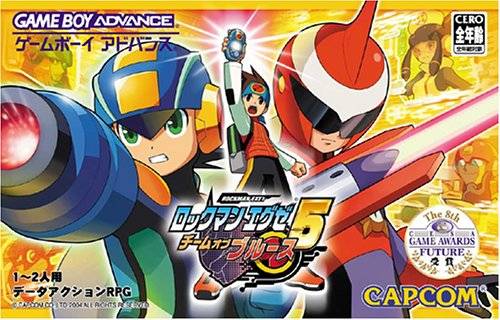 海外版 ロックマンエグゼ5 チームオブブルース RockMan EXE 5: Team of Blues - (GBA) Game Boy Advance [Pre-Owned