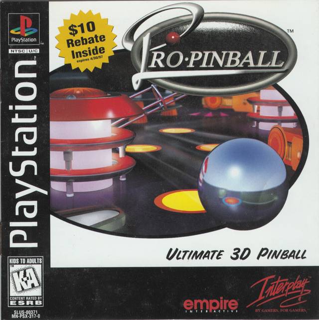 Pro Pinball - (PS1) PlayStation 1 [Pre-Owned] Video Games Interplay   