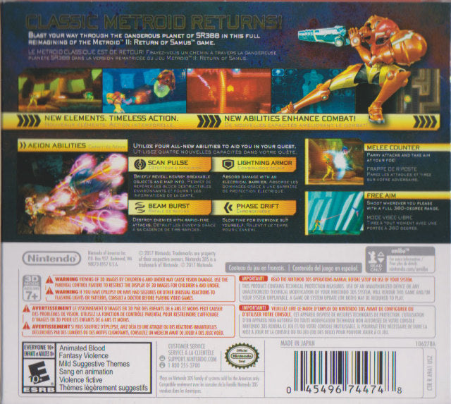 Metroid: Samus Returns (Special Edition) - Nintendo 3DS [Pre-Owned] Video Games Nintendo   