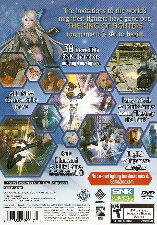 The King of Fighters 2006 - (PS2) PlayStation 2 [Pre-Owned] Video Games SNK Playmore   