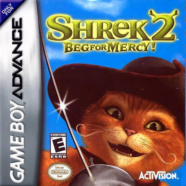 Shrek 2: Beg for Mercy - (GBA) Game Boy Advance Video Games Activision   