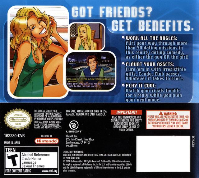 Sprung - Nintendo DS Video Games Ubisoft   