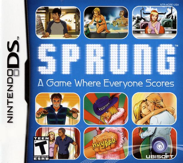 Sprung - Nintendo DS Video Games Ubisoft   
