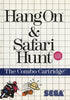 Hang On & Safari Hunt - (SMS) SEGA Master System [Pre-Owned] Video Games Sega   