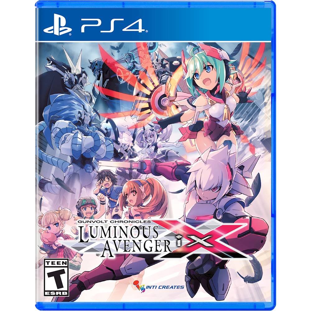 Gunvolt Chronicles: Luminous Avenger iX - (PS4) PlayStation 4 Video Games Limited Run Games