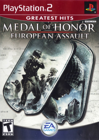Medal of Honor: European Assault - PlayStation 2 Video Games Electronic Arts   