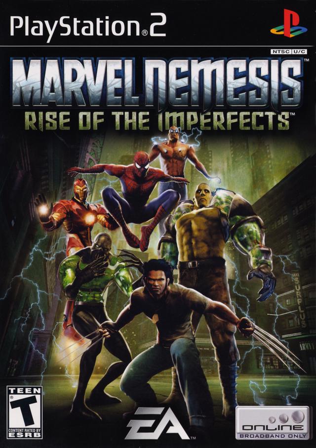Marvel Nemesis: Rise of the Imperfects - (PS2) PlayStation 2 [Pre-Owned] Video Games EA Games   