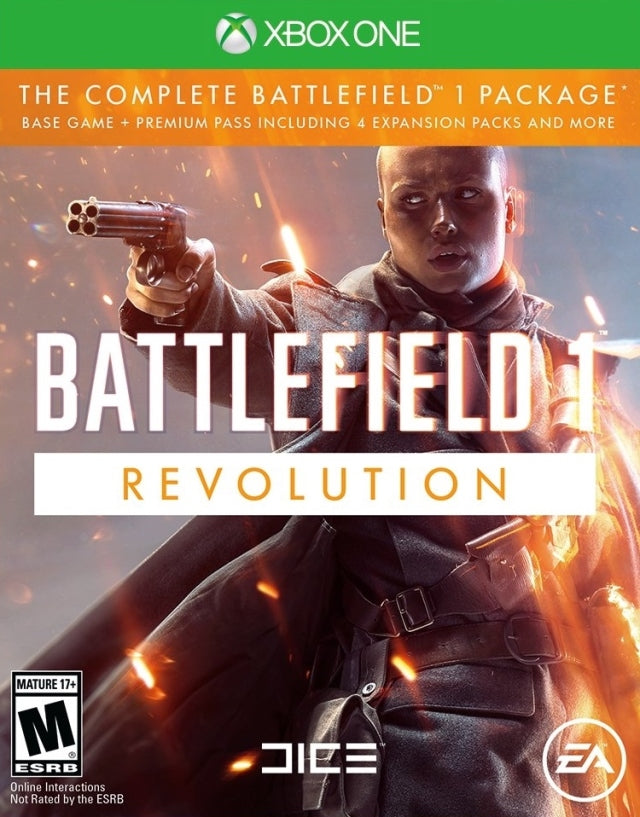 Battlefield 1: Revolution - (XB1) Xbox One Video Games Electronic Arts   