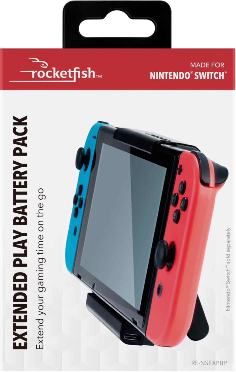 Rocketfish Extended Battery Pack (5000 mAh) - (NSW) Nintendo Switch Accessories Rocketfish   
