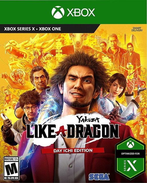 Yakuza: Like a Dragon - Day Ichi Edition - Xbox One Xbox Series X Video Games SEGA   