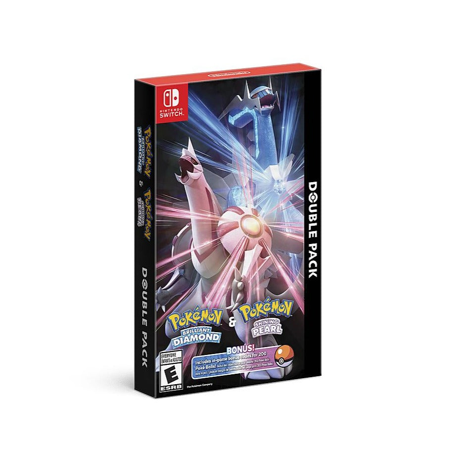 Pokemon Brilliant Diamond & Pokemon Shining Pearl Double Pack - (NSW) Nintendo Switch Video Games Nintendo   