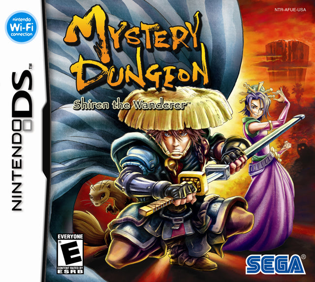 Mystery Dungeon Shiren the Wanderer - (NDS) Nintendo DS [Pre-Owned] Video Games SEGA   
