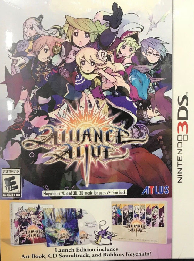 The Alliance Alive (Launch Edition) - Nintendo 3DS Video Games Atlus   