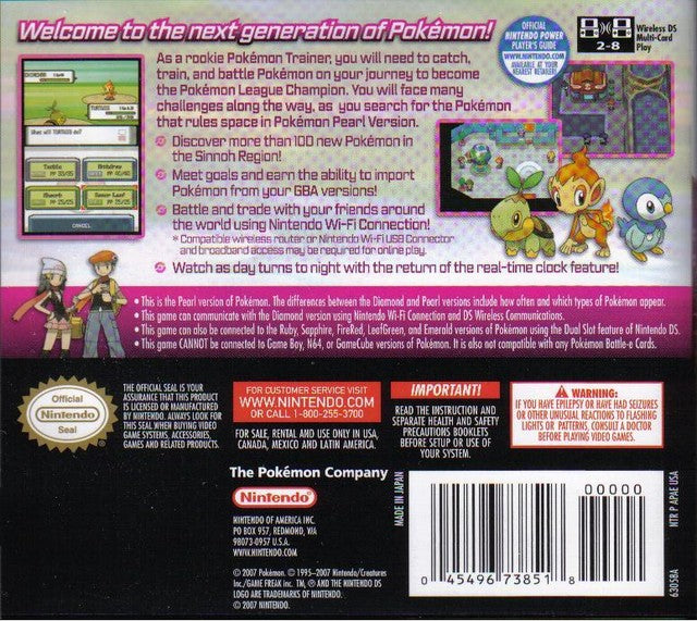 Pokémon Pearl Version | Stash - Games tracker Pokémon Pearl Version | Stash - Games tracker