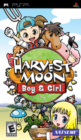 Harvest Moon: Boy & Girl - PSP Video Games Natsume   