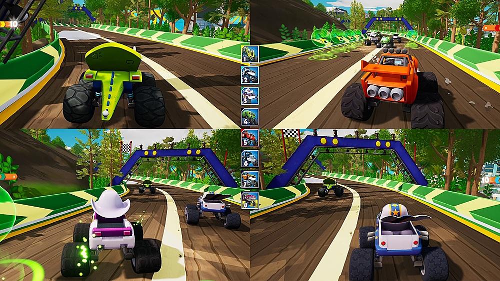 Blaze and the Monster Machines: Axle City Racers - (NSW) Nintendo Switch [UNBOXING] Video Games Outright Games   