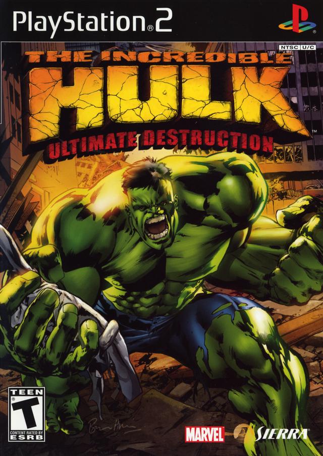 The Incredible Hulk: Ultimate Destruction - (PS2) PlayStation 2 [Pre-Owned] Video Games VU Games   