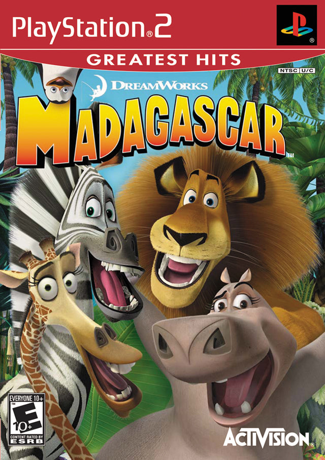 DreamWorks Madagascar ( Greatest Hits ) - PlayStation 2 Pre-Owned Video Games Activision   